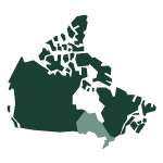 Carte du Canada